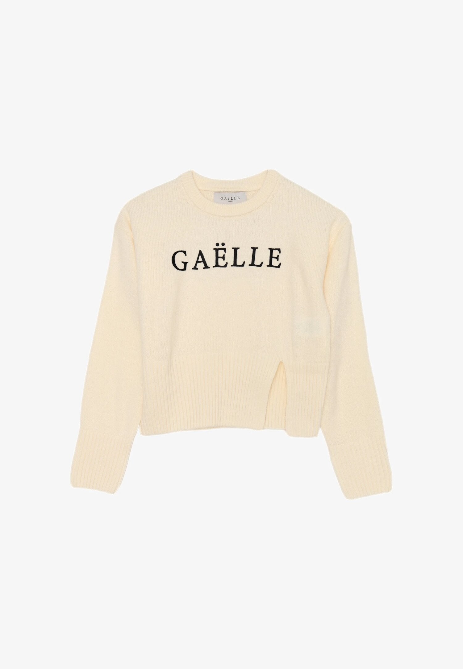 Gaelle Paris Maglioncino Panna Bambina Acrilico Girocollo | Sportivo AI25 | CammarataMode