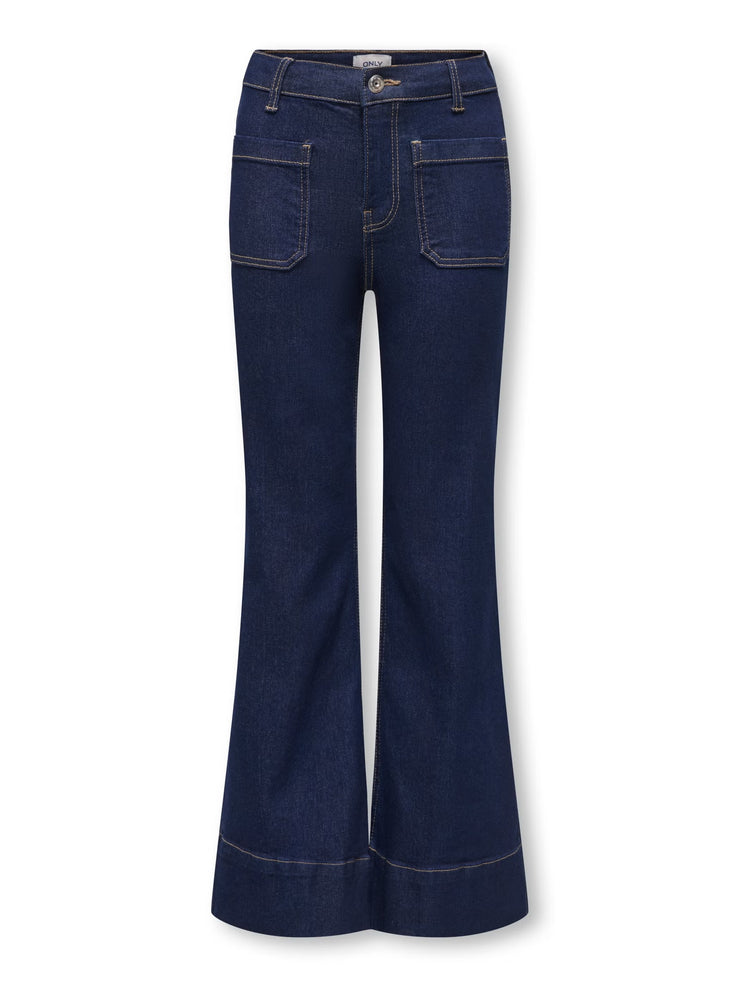 ONLY KIDS JEANS SCURO CON RISVOLTO Bambine e ragazze 15379924.DESCH_