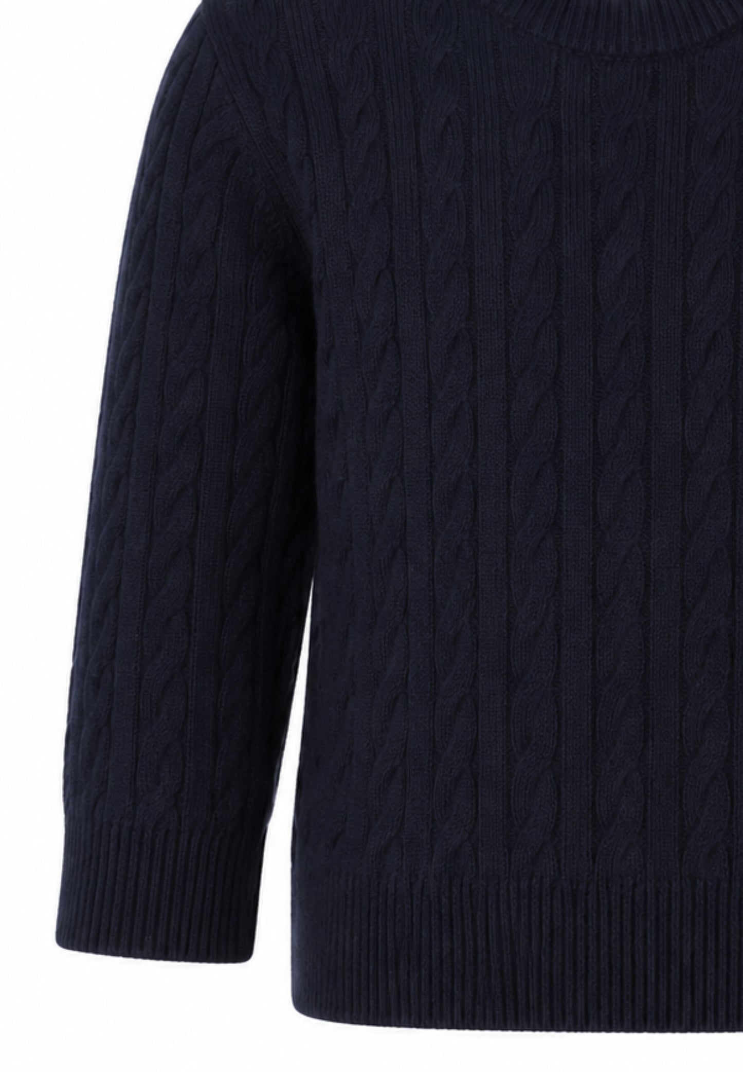 Roy Roger's maglia blu a treccia con bottoncini Bambini e ragazzi rh051/00.blu_