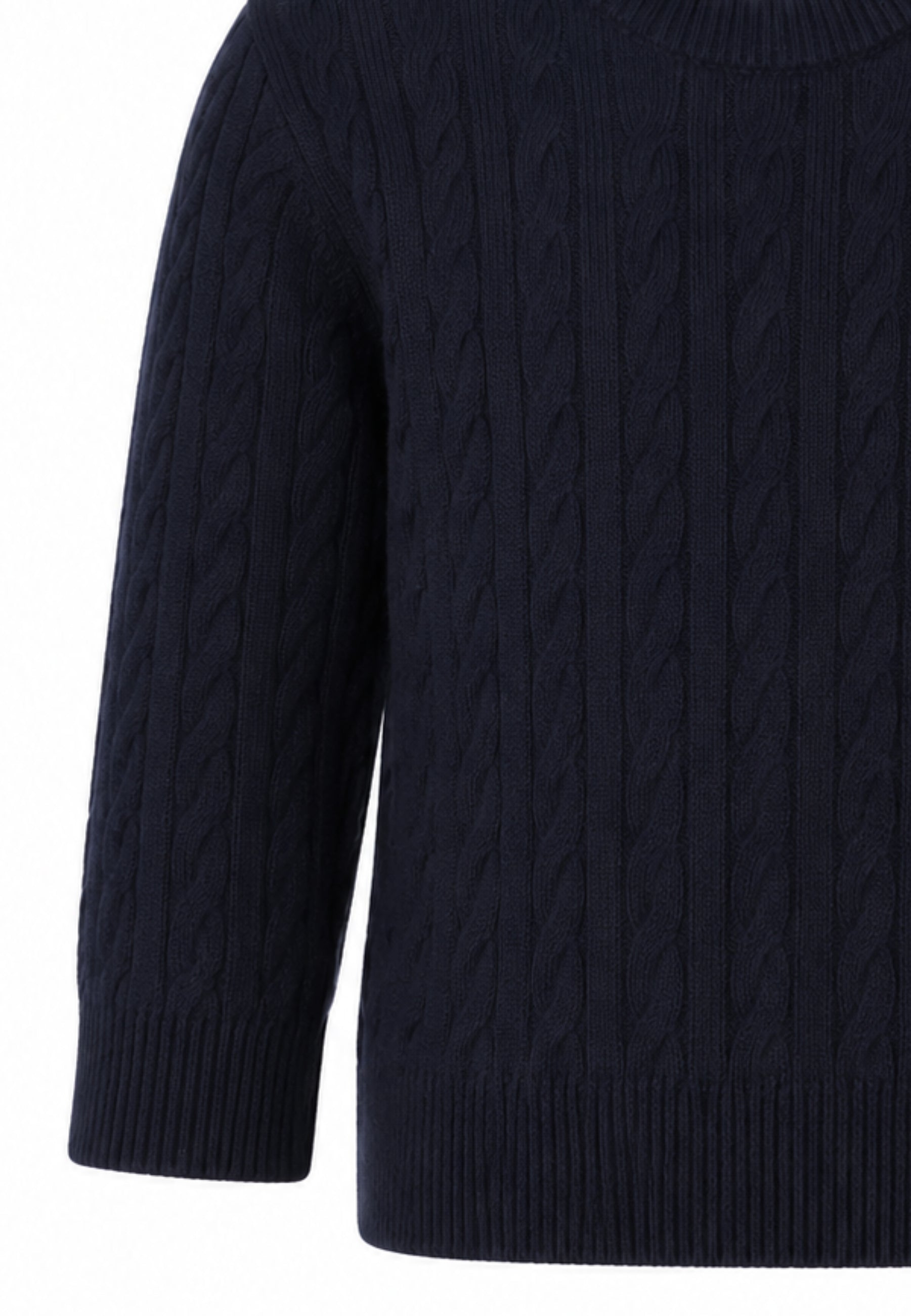Roy Roger's maglia blu a treccia con bottoncini Bambini e ragazzi rh051/00.blu_