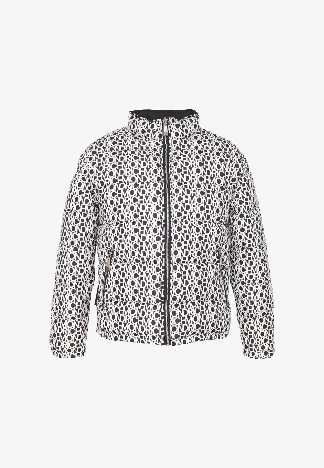 John Richmond giacca invernale da bambino black stampa 2-16 anni