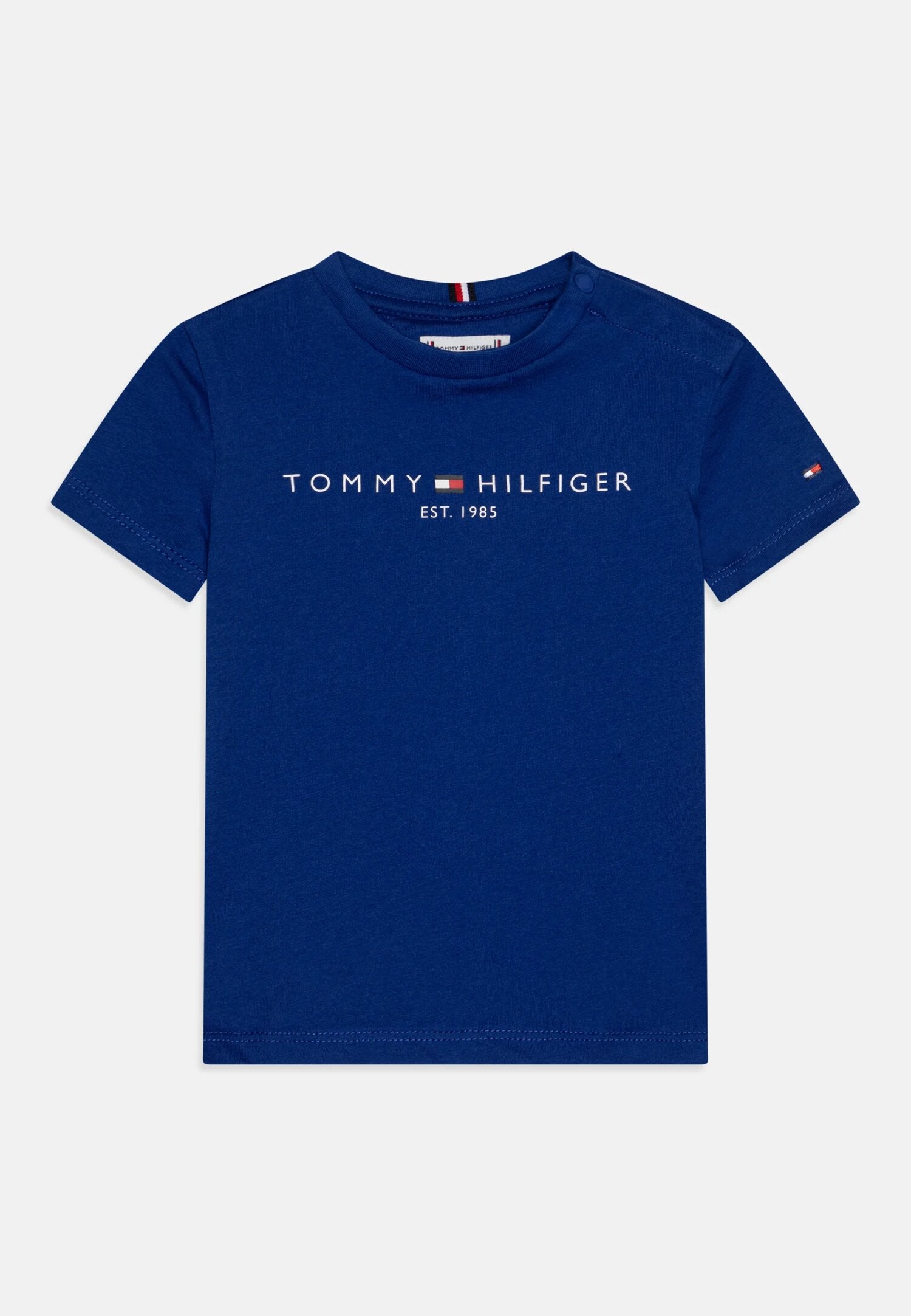 Tommy Hilfiger Baby Logo Blue T-Shirt | CammarataMode