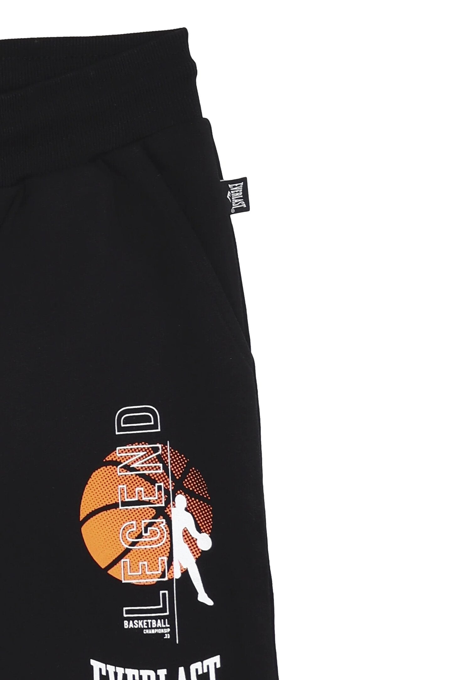 Everlast Completo t-shirt e bermuda Bambino off white e nero 2-16 anni basket | CammarataMode