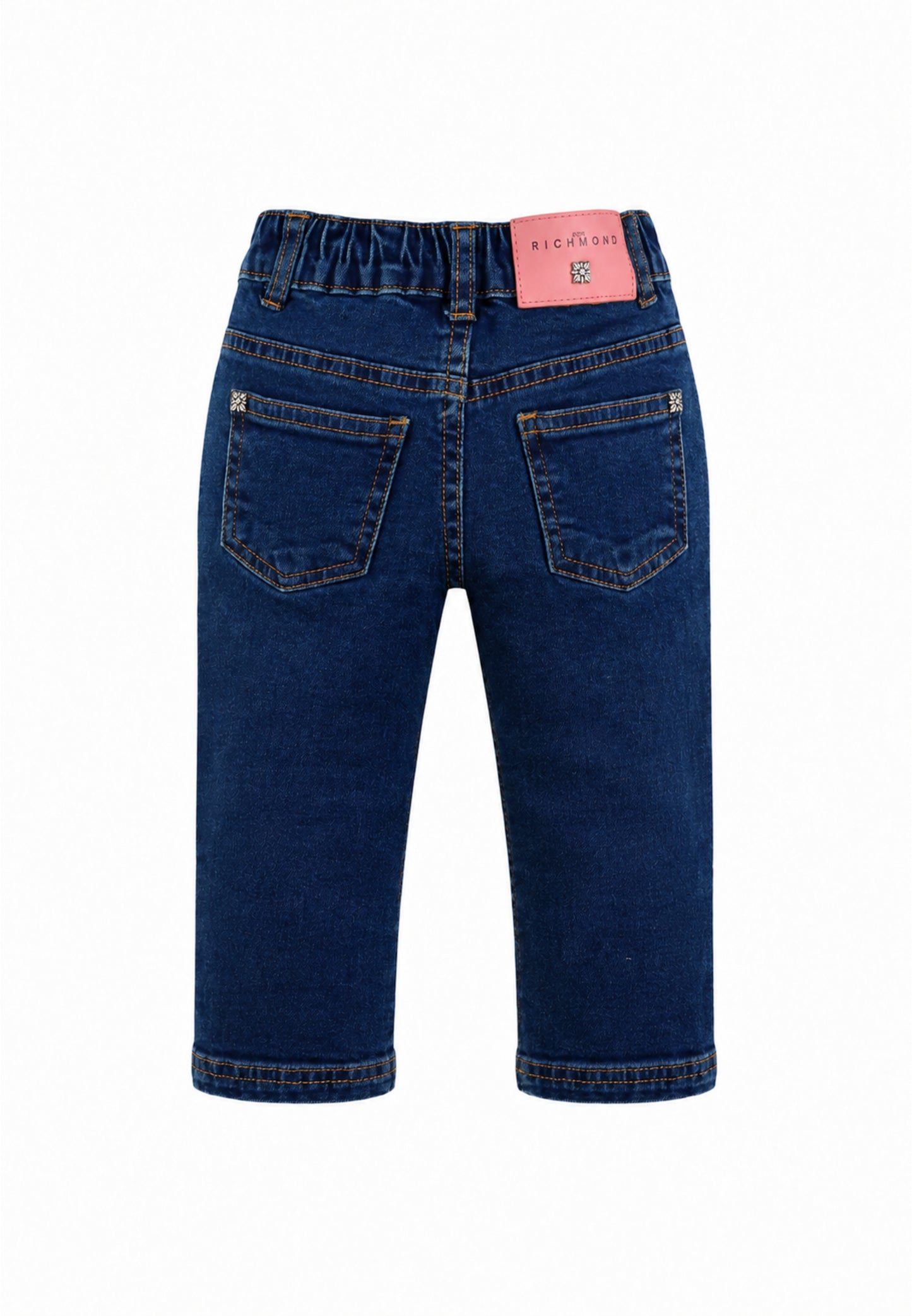 John Richmond jeans BLU DRITTI A CINQUE TASHCE Bambine e ragazze ria26031je.denim_