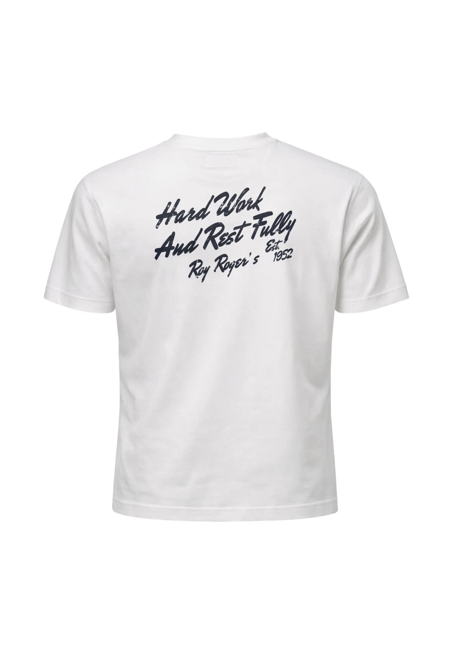 Roy Roger's Completo t-Shirt Bianco Bermuda Blu Bambino RG103+140_