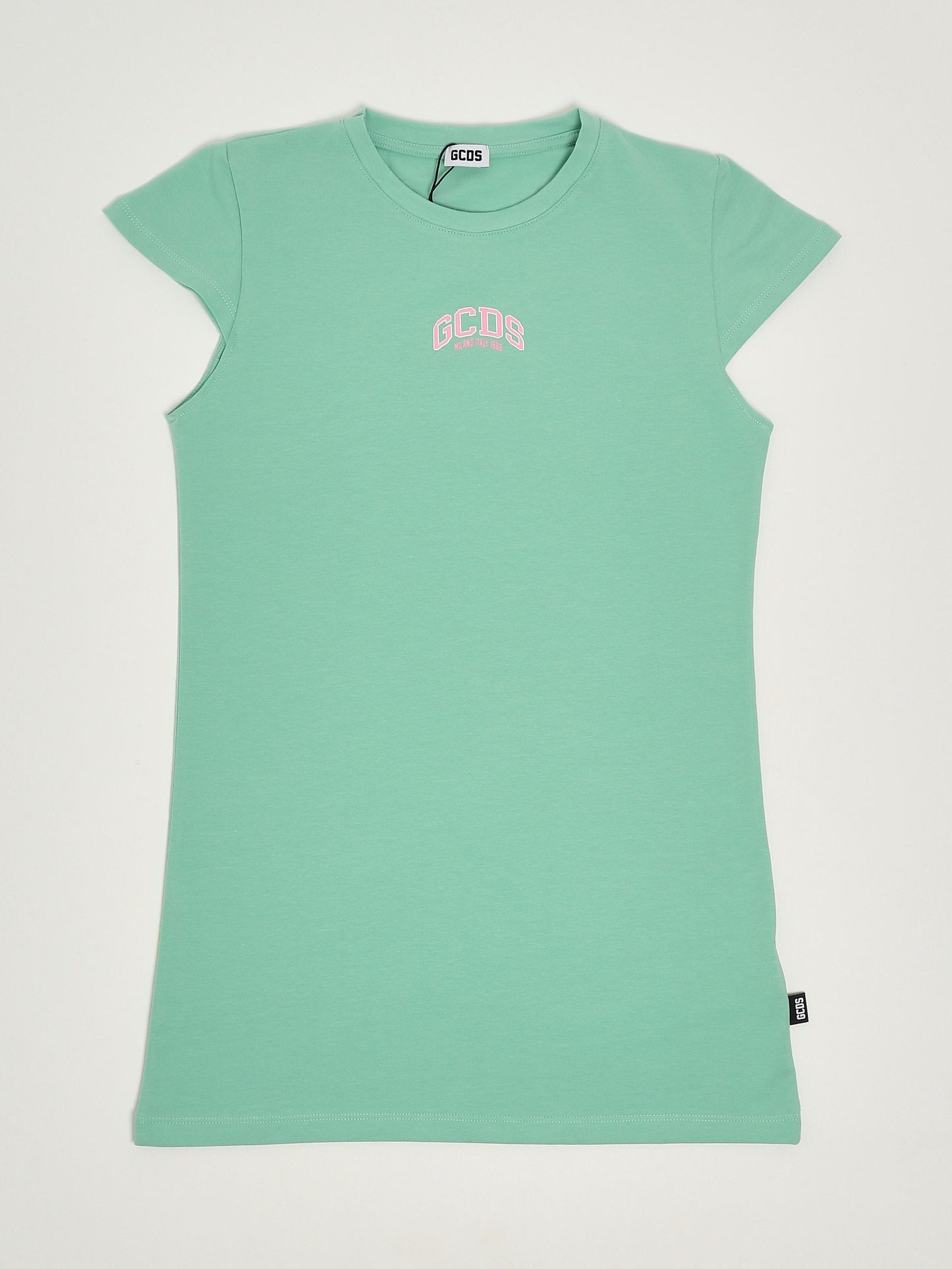 GCDS Abito bambina in cotone stretch