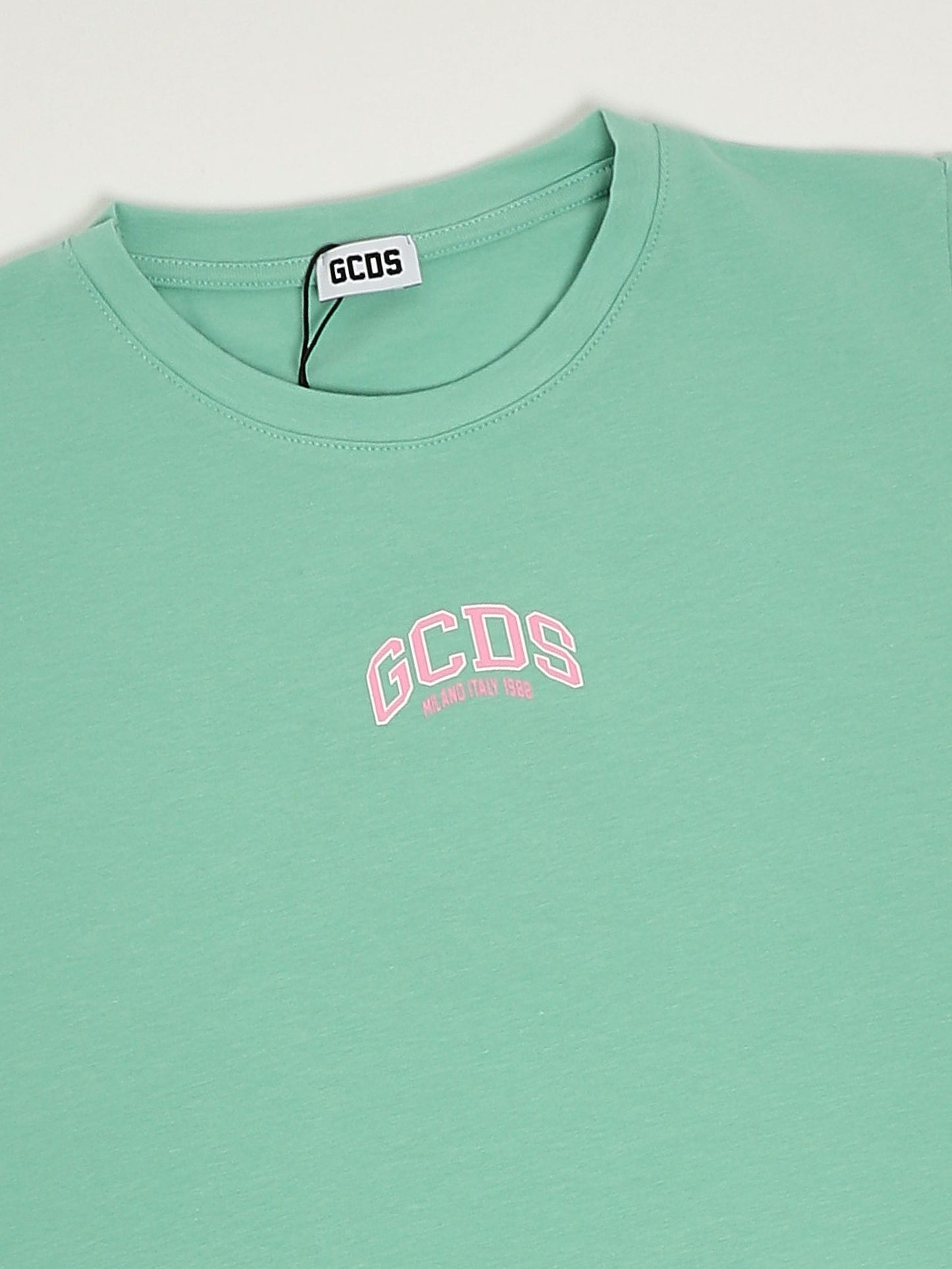 GCDS Abito bambina in cotone stretch
