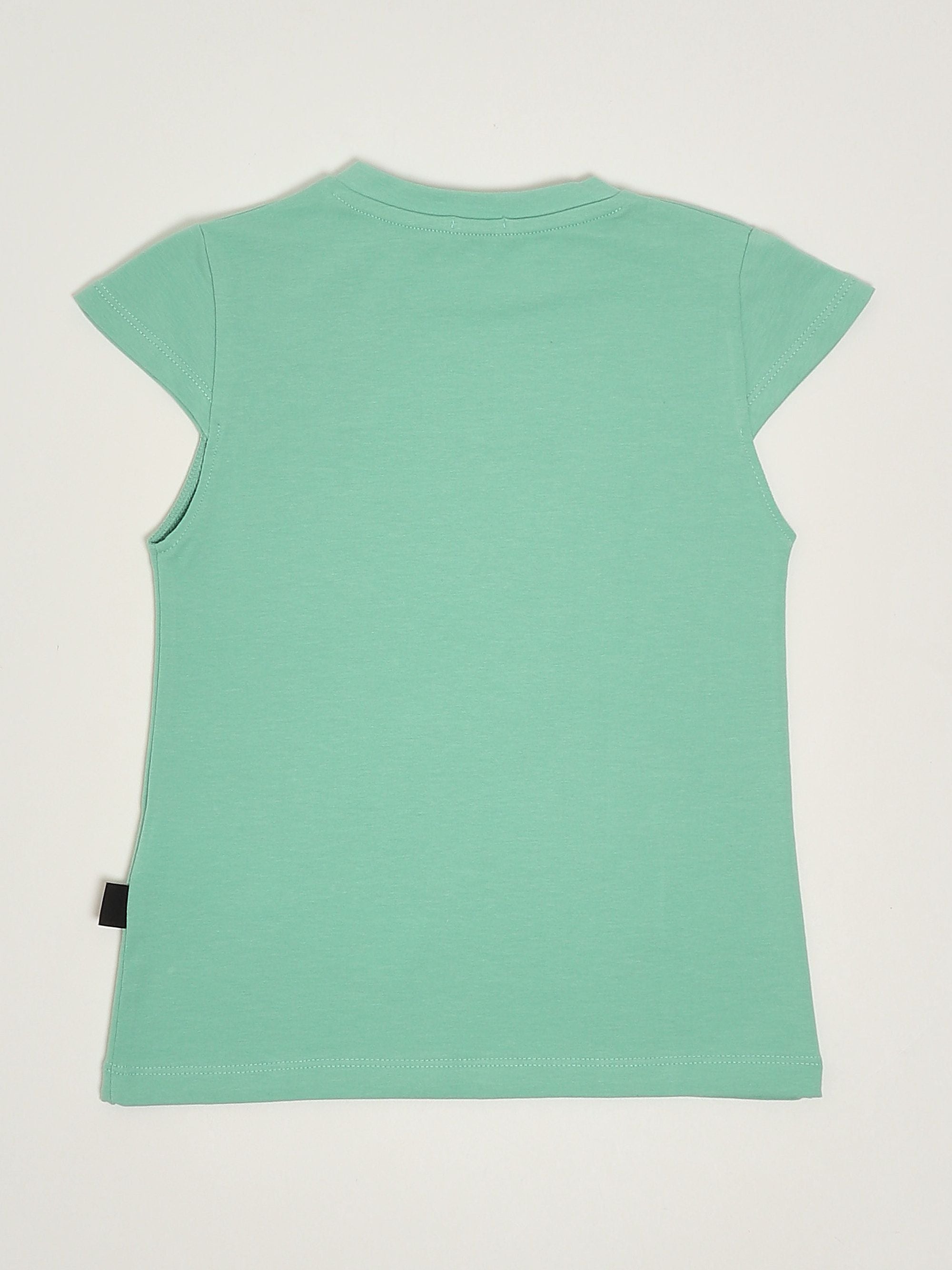 GCDS Abito bambina in cotone stretch dettaglio logo