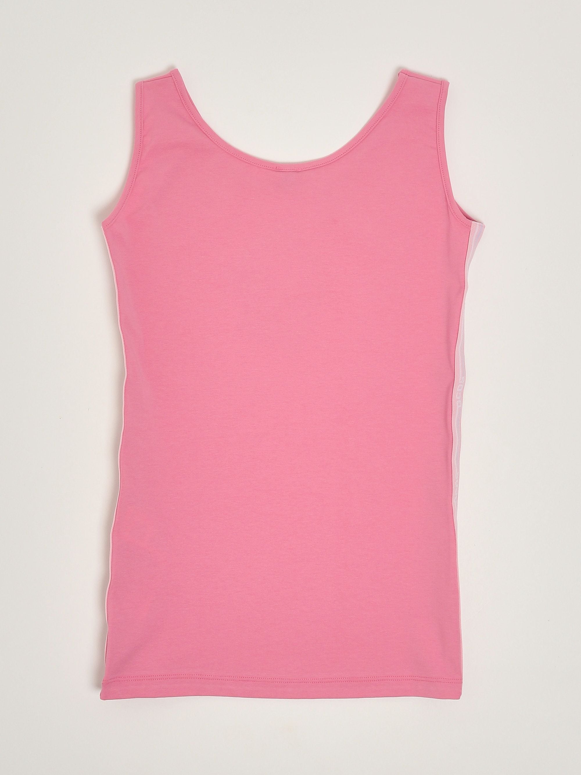 GCDS Abito bambina in cotone stretch dettaglio logo
