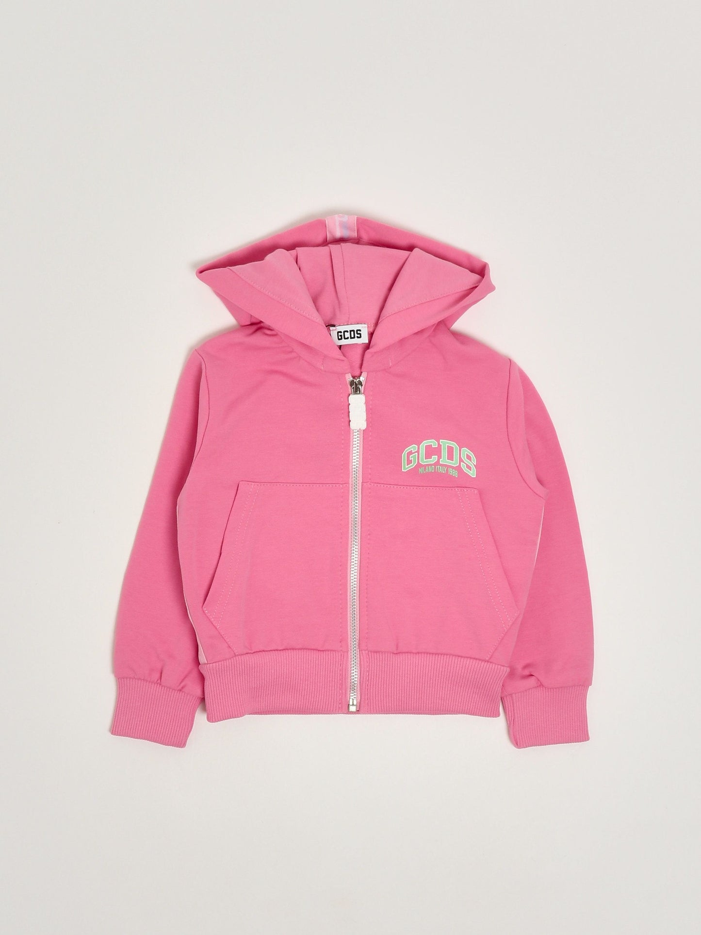 Felpa bambina in cotone stretch c1gkqe542f335 Rosa