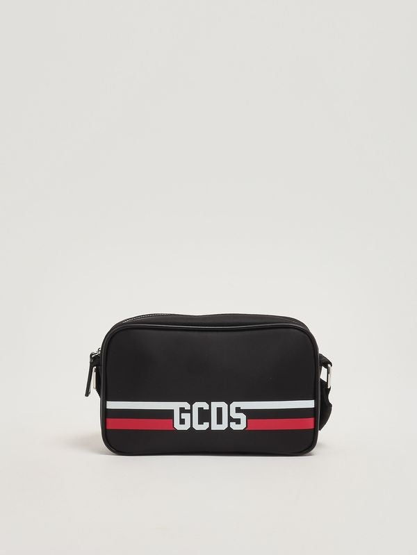 GCDS Borsa bambina in nylon dettaglio logo