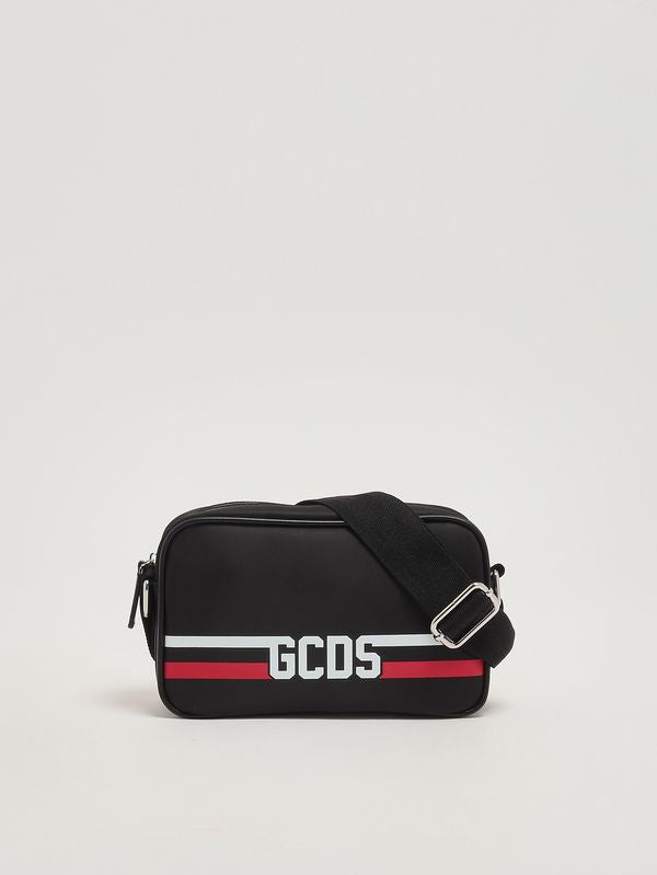 GCDS Borsa bambina in nylon dettaglio logo