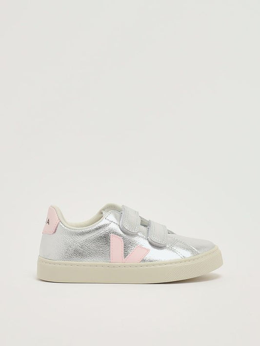 Veja Sneakers bambina Esplar in pelle chromefree