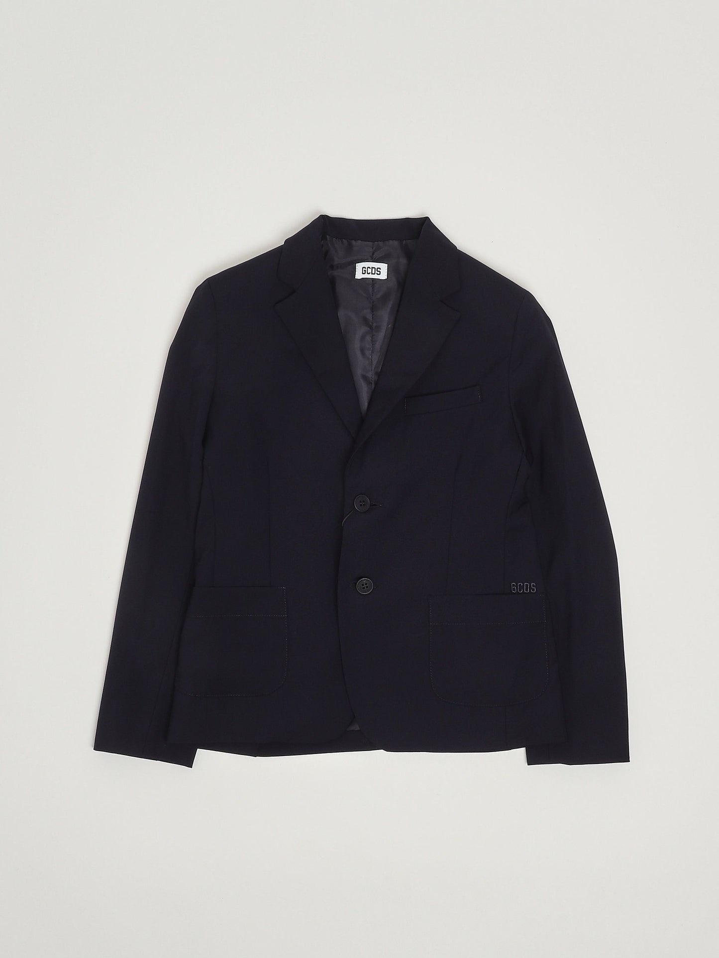 GCDS Blazer bambino in misto viscosa stretch