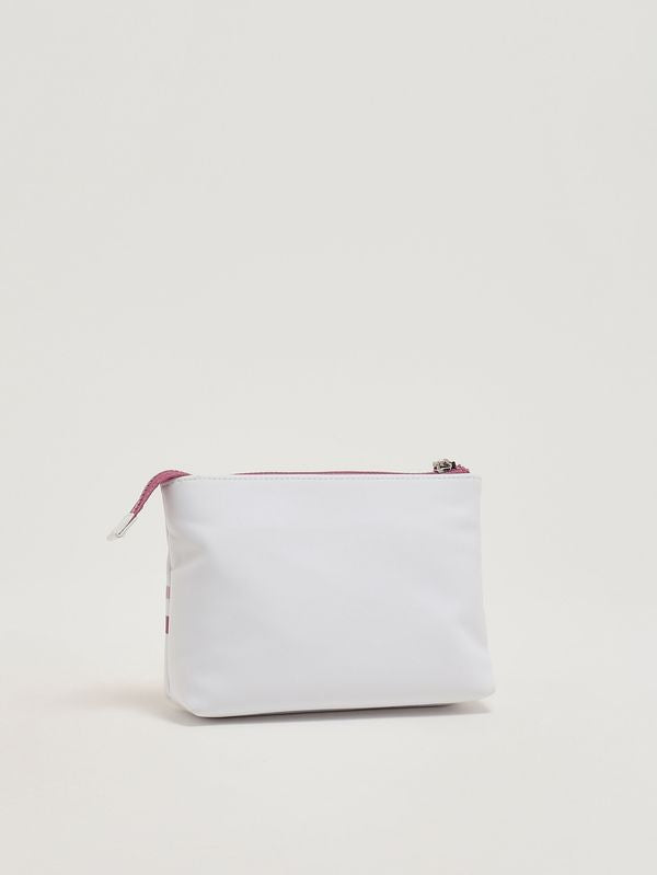 GCDS Pochette in nylon e simil pelle