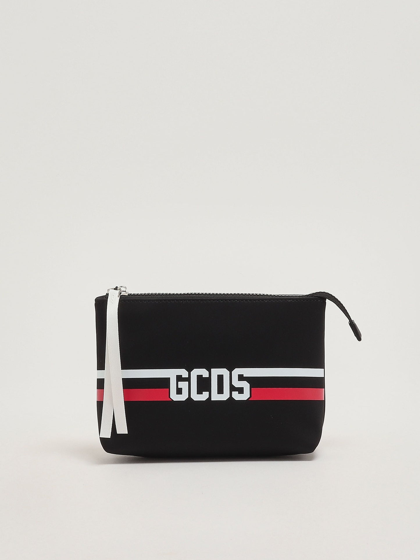 GCDS Pochette in nylon e simil pelle