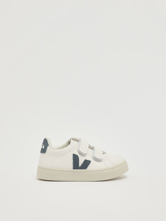 Veja Sneakers bambino Esplar in pelle chromefree