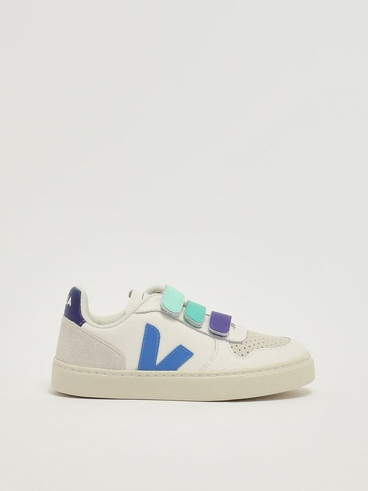 Veja Sneakers bambino V-10 in pelle chromefree
