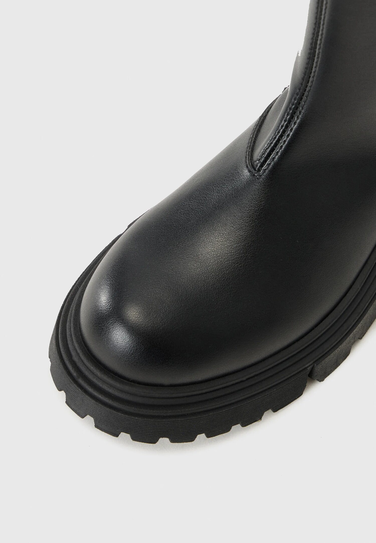 Calvin Klein Stivaletti Neri Bambina In Ecopelle da Passeggio AI25