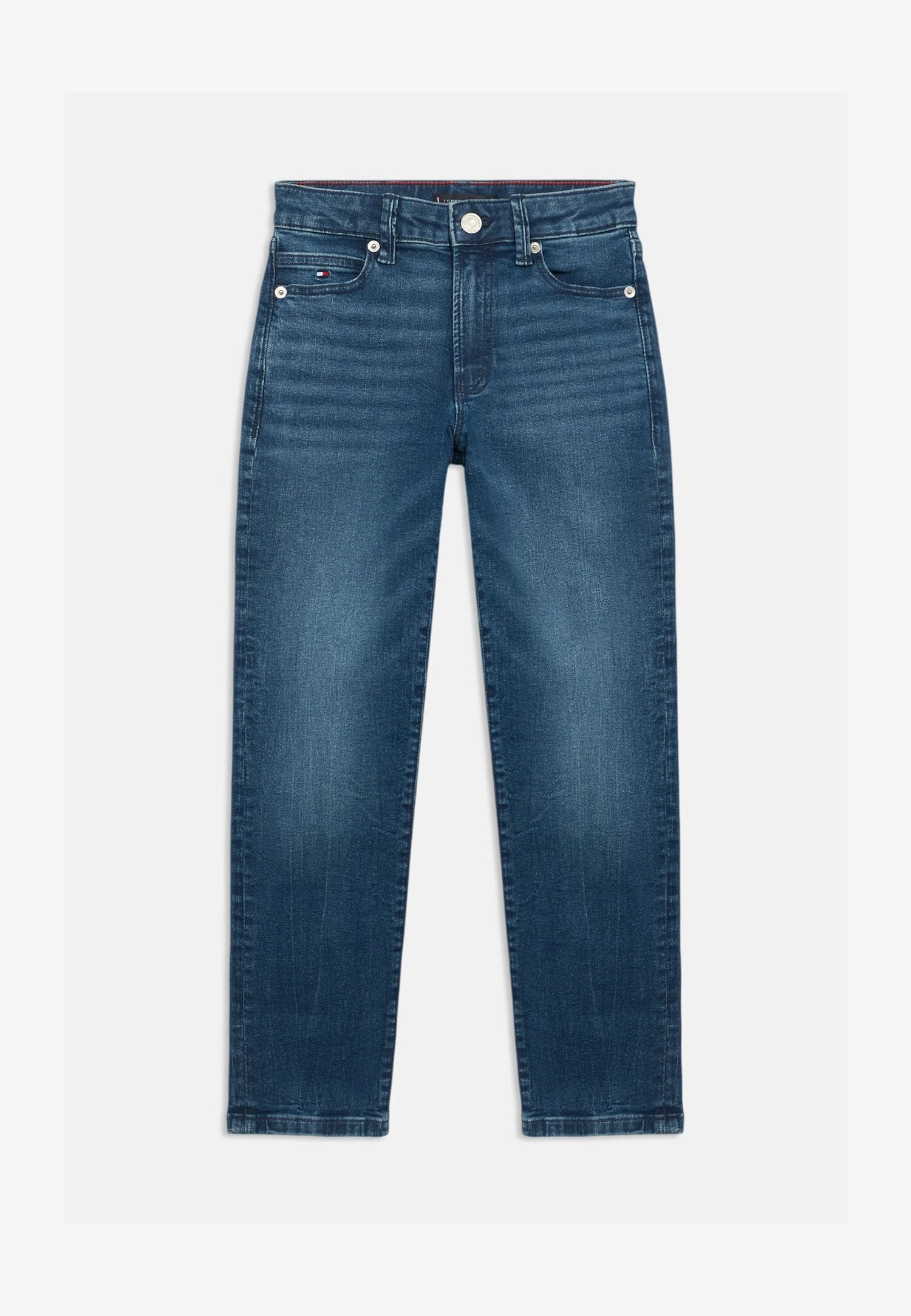 Tommy Hilfiger Jeans Blu Denim Ragazzo Vita Regolabile Quotidiano PE26