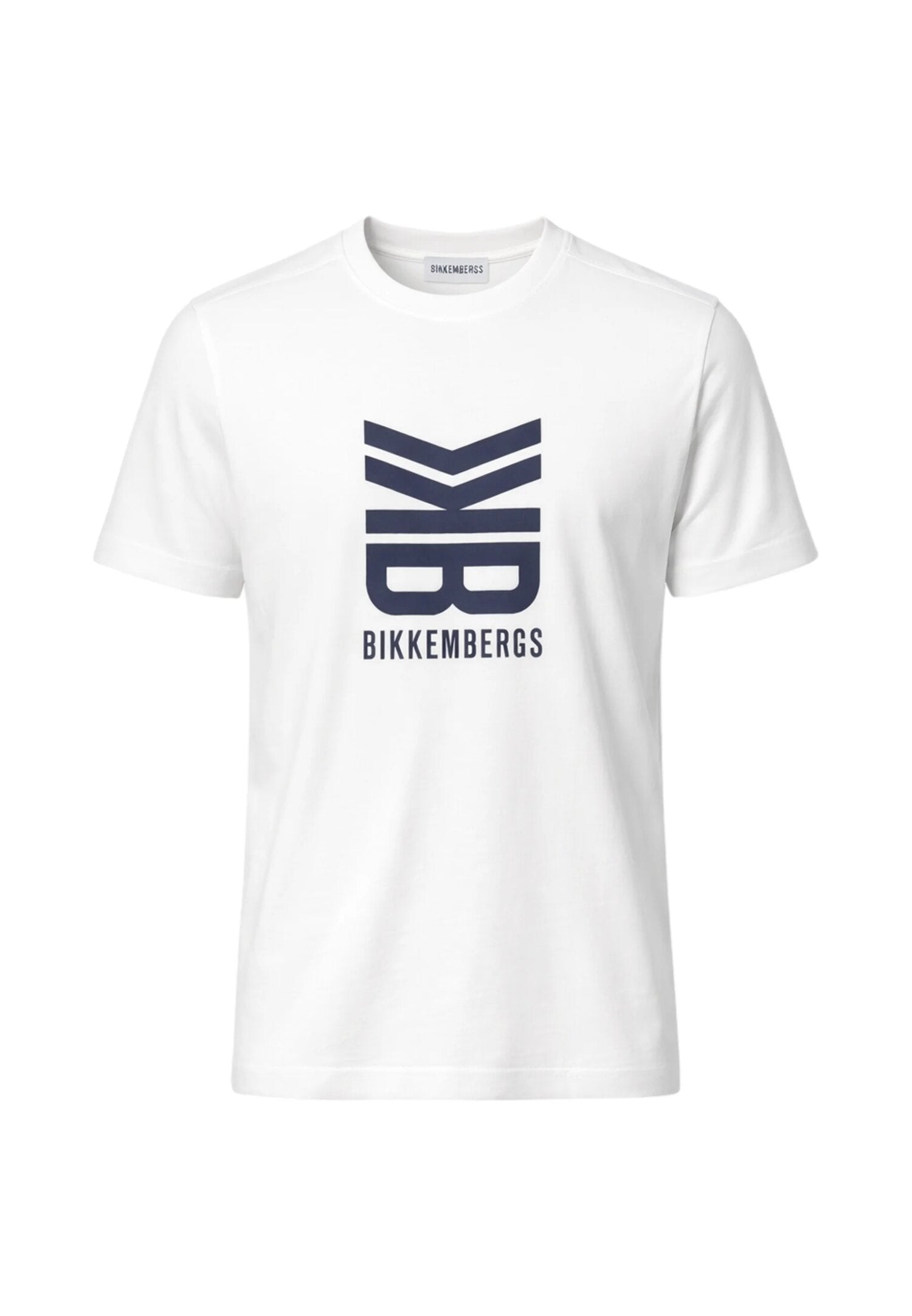 Bikkembergs Completo Bianco Logo Blu Centrale Bambino BK4170MC_