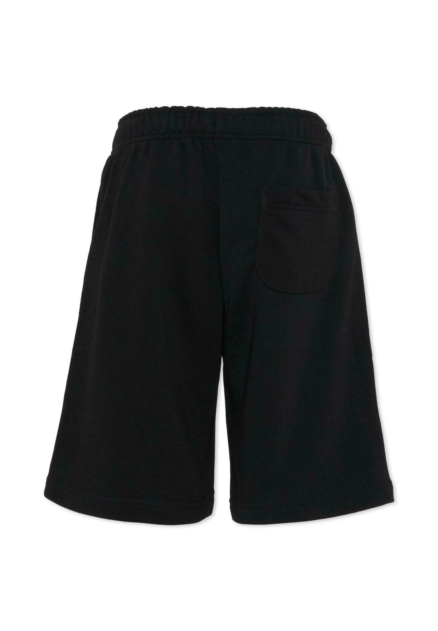 Diesel Bermuda Neri Bambino In Cotone Vita Regolabile Quotidiano PE26