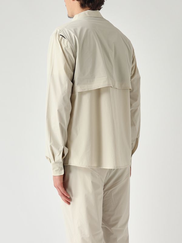 K-Way Camicia uomo Recher in tessuto tecnico stretch