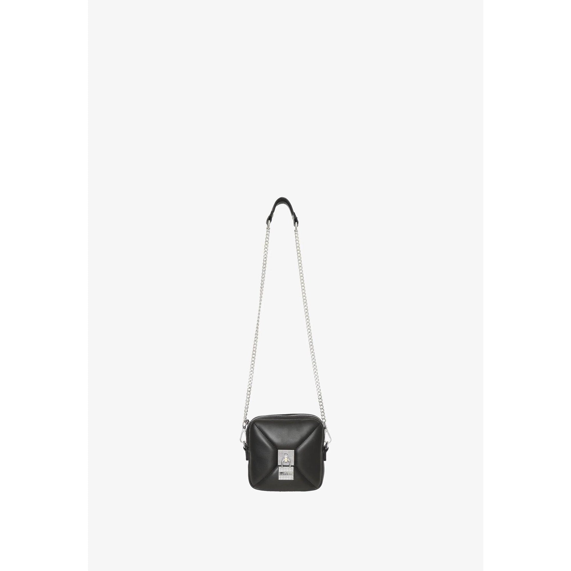 John Richmond Borsa Nera Bambina In Ecopelle Tracolla Elegante AI25