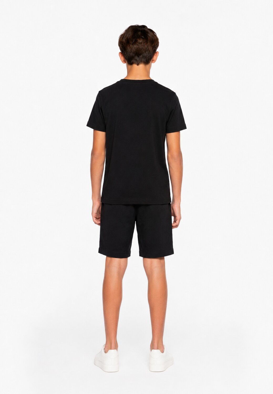 Just Cavalli Completo Nero Logato Bambino Maniche Corte - JBP26023CJ_