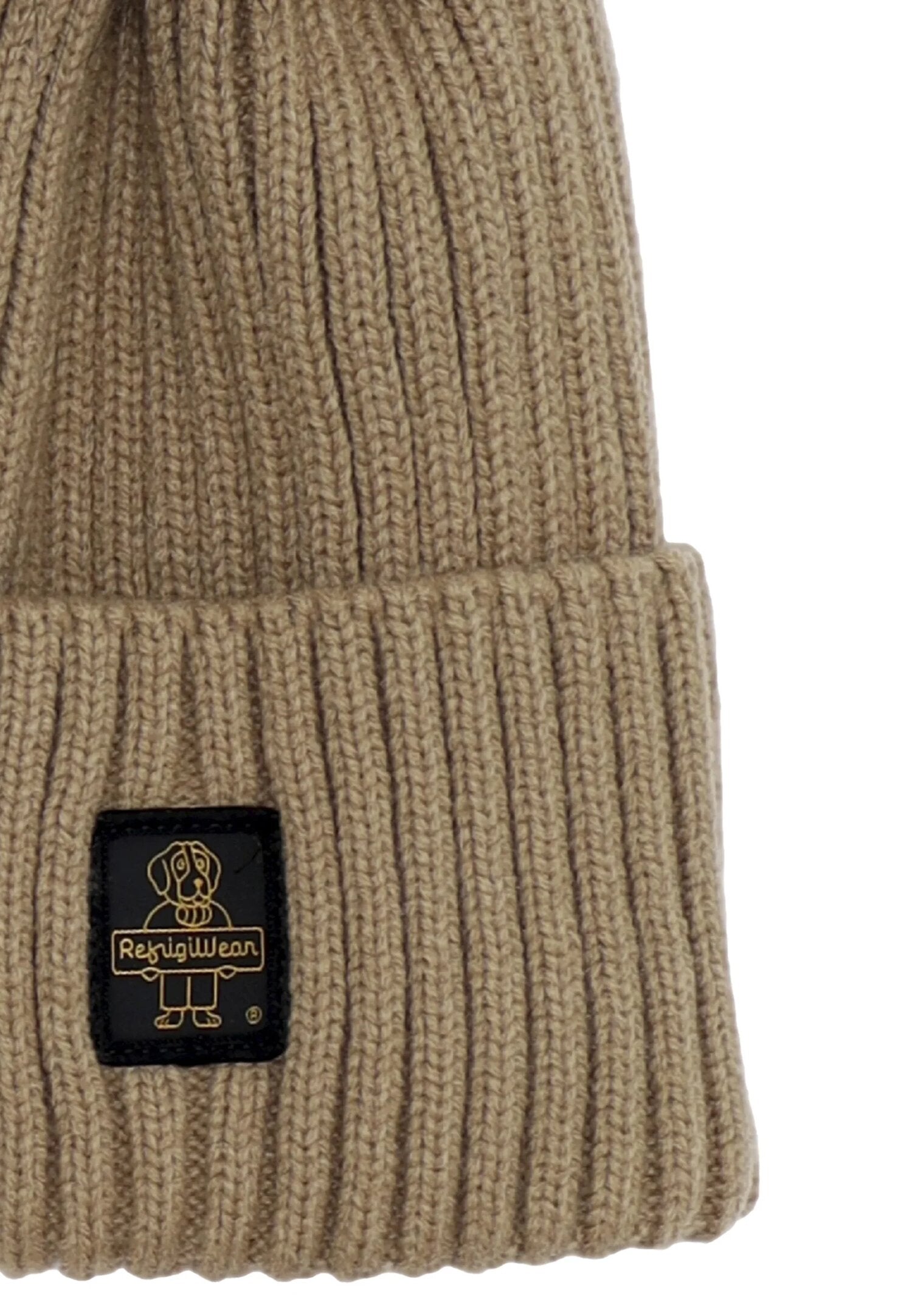 Refrigiwear Cappello Beige Donna In Lana Cuffia Quotidiano AI25