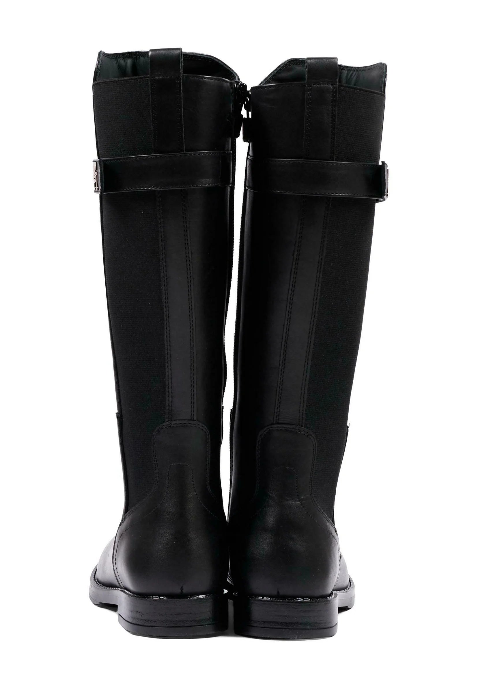 TOMMY HILFIGER STIVALETTO NERO ALTO A META' GAMBA Bambine e ragazze C-T4A6-35185-0036999.NE_