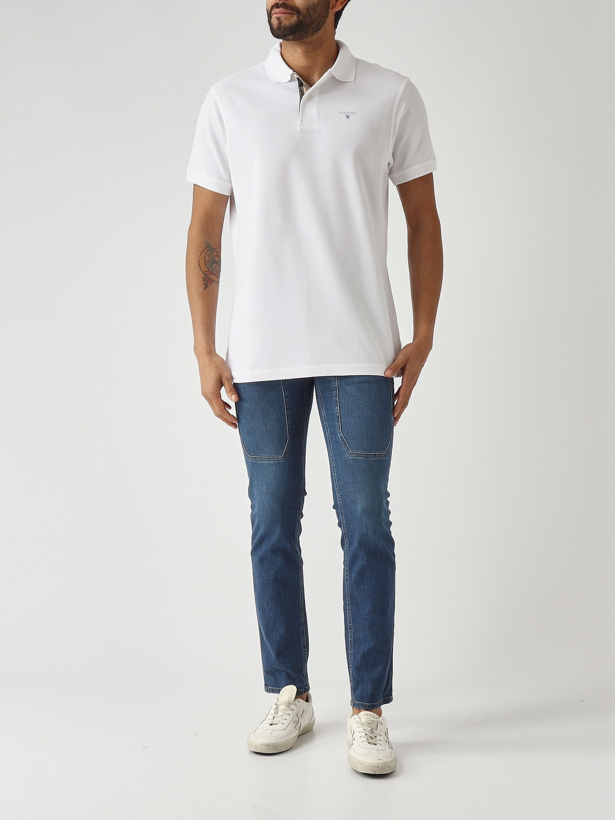 Barbour Polo uomo in cotone piquè