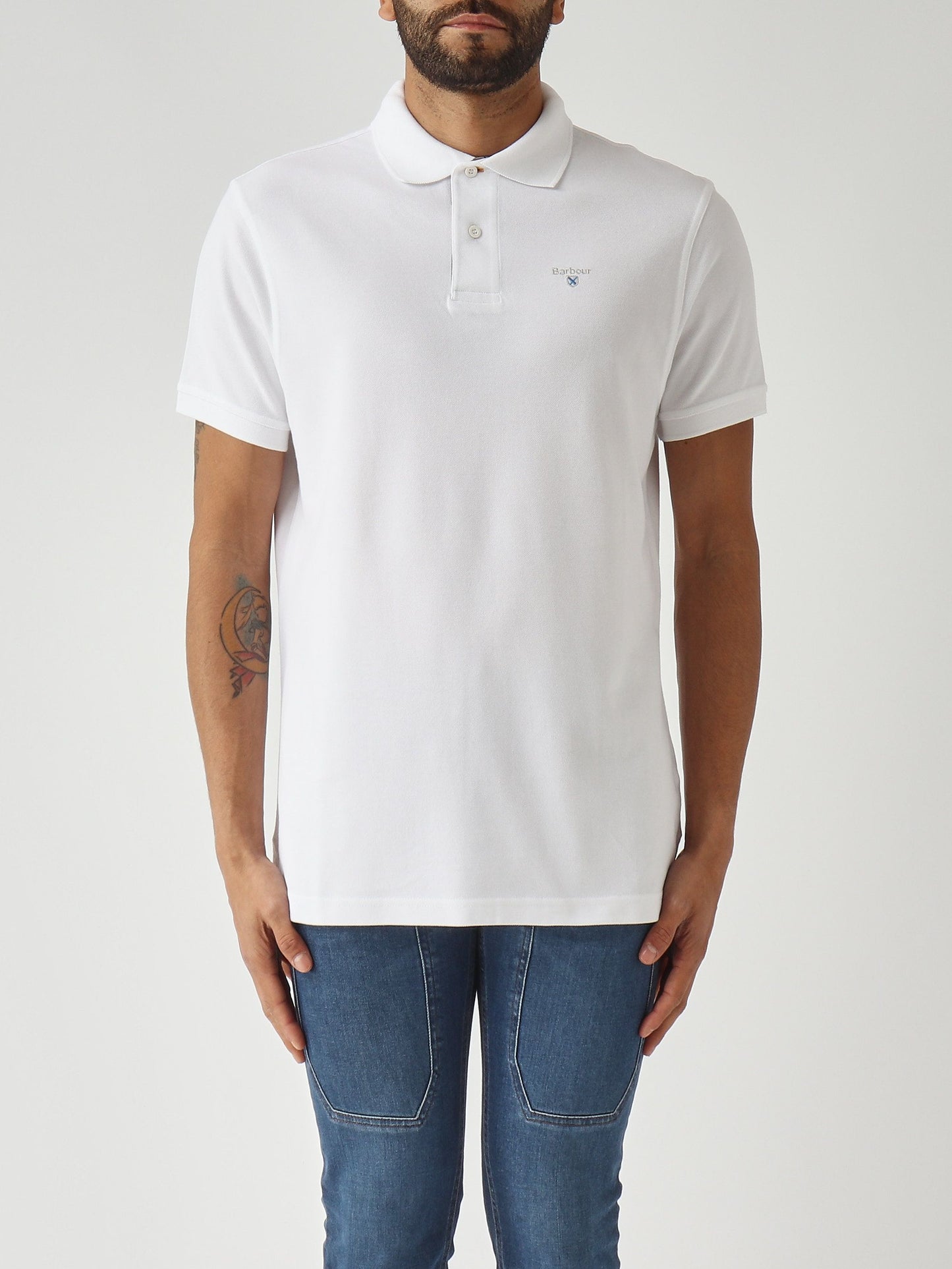 Barbour Polo uomo in cotone piquè