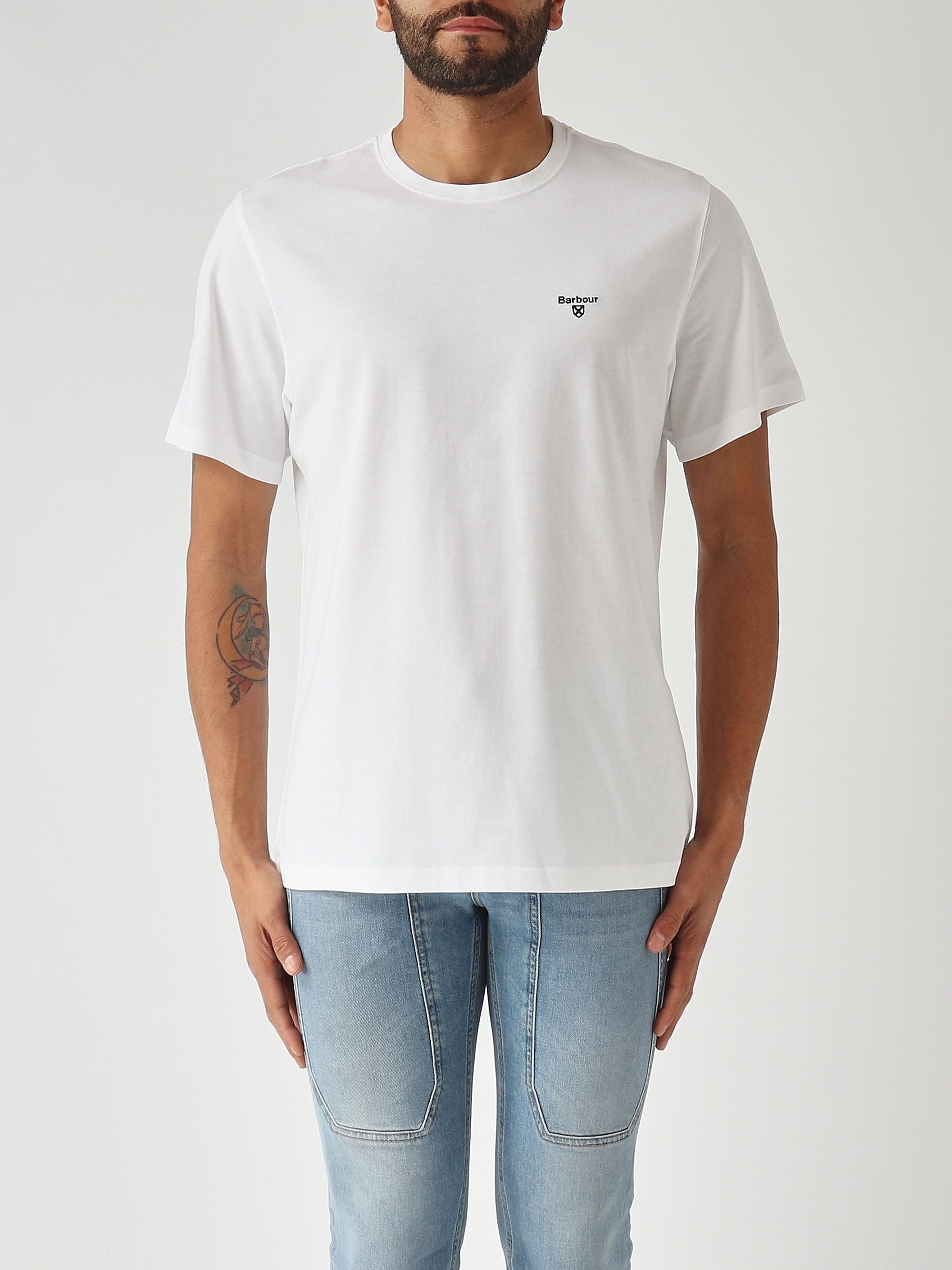 Barbour T-shirt uomo in cotone