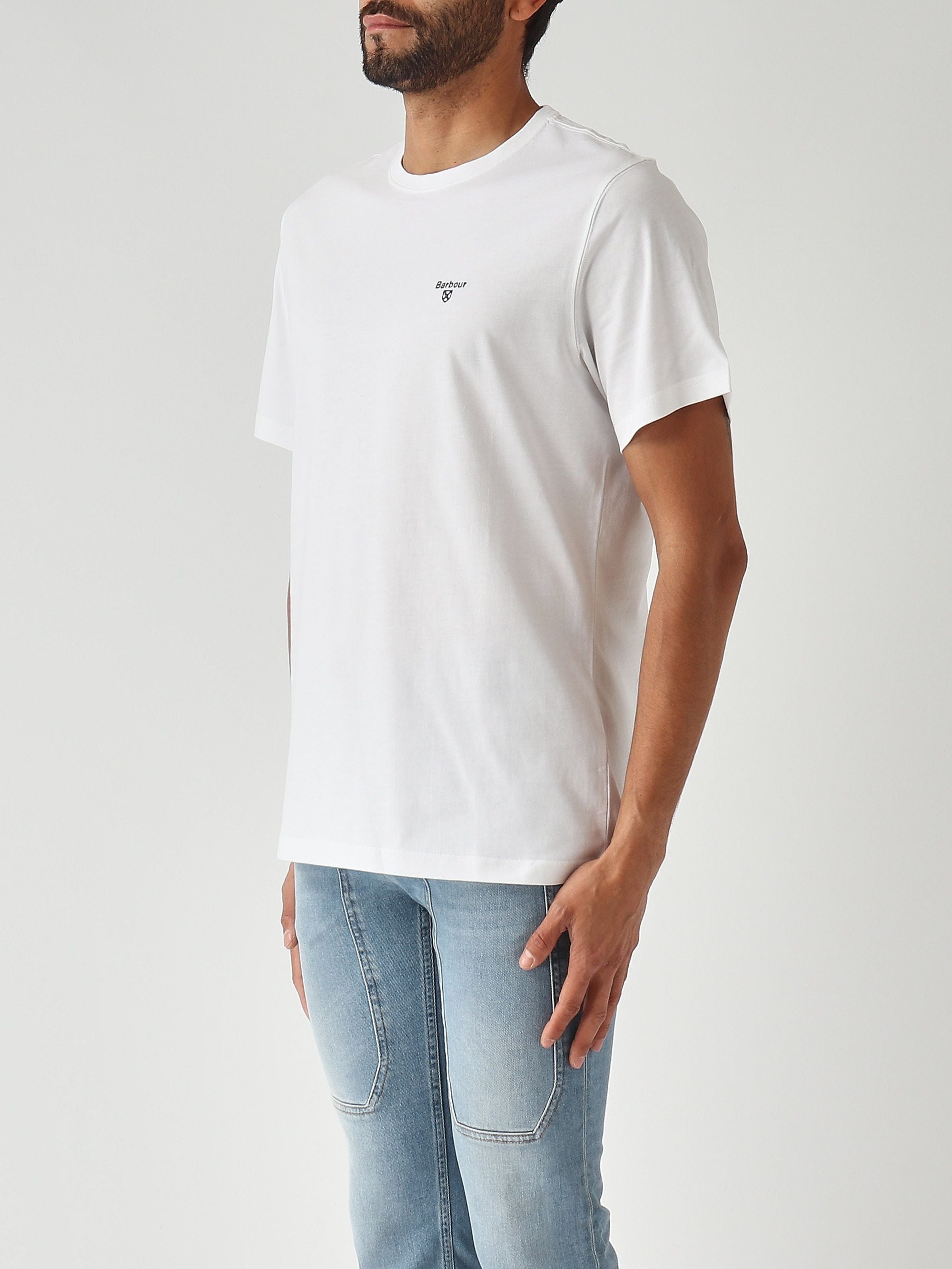 Barbour T-shirt uomo in cotone