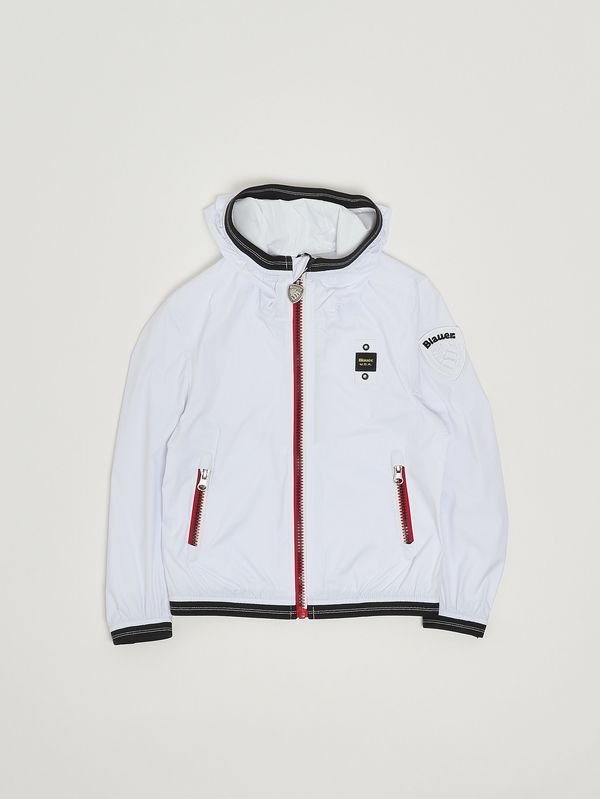 Blauer Giacca bambino Dodge in nylon