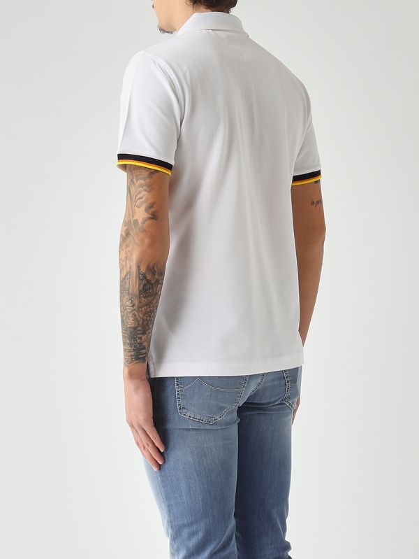 K-Way Polo uomo Vincent in cotone stretch piquè