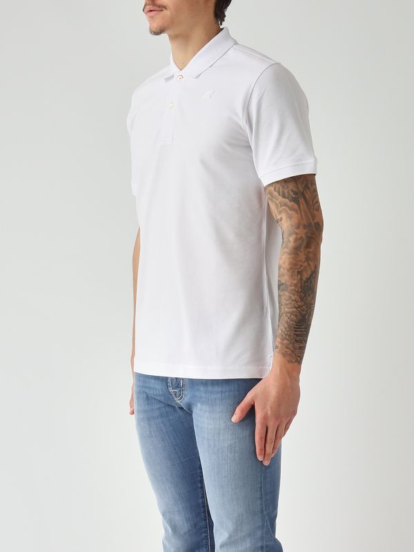 K-Way Polo uomo Vinnie in cotone stretch piquè
