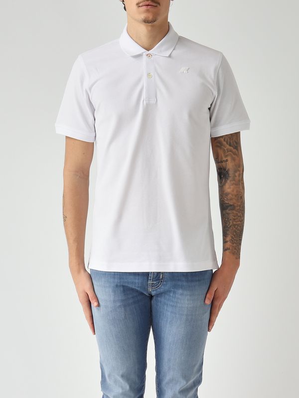 K-Way Polo uomo Vinnie in cotone stretch piquè