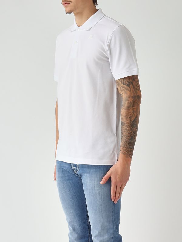 K-Way Polo uomo Amedee in cotone stretch piquè