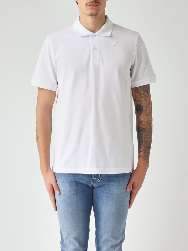 K-Way Polo uomo Amedee in cotone stretch piquè