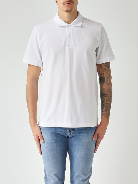 K-Way Polo uomo Amedee in cotone stretch piquè