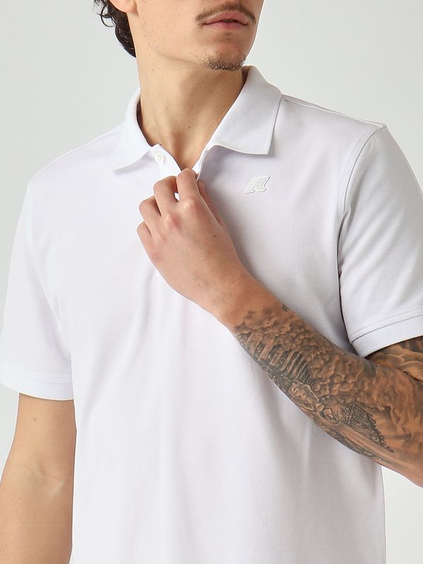K-Way Polo uomo Amedee in cotone stretch piquè