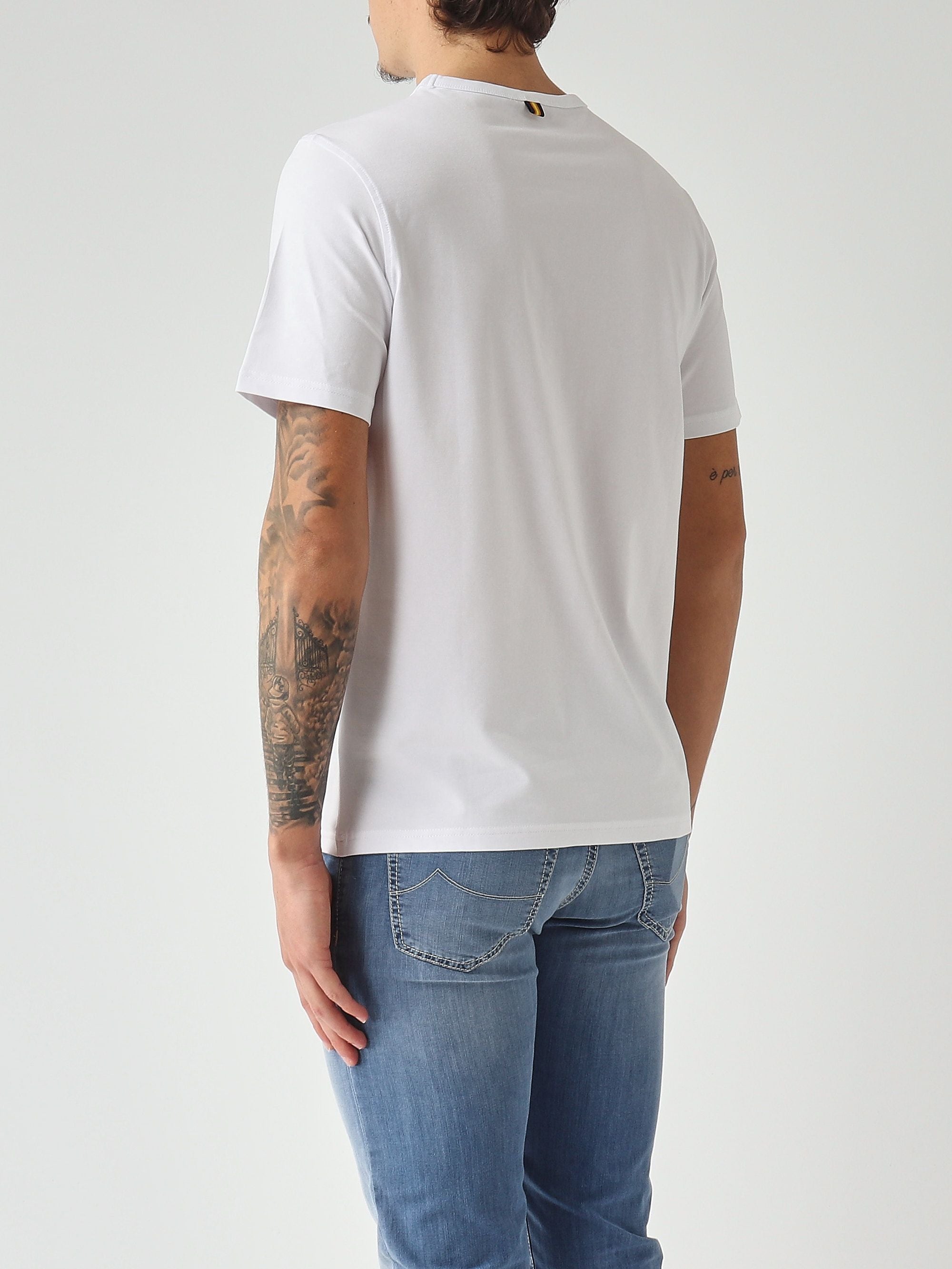 K-Way T-shirt uomo Adame Light in cotone stretch