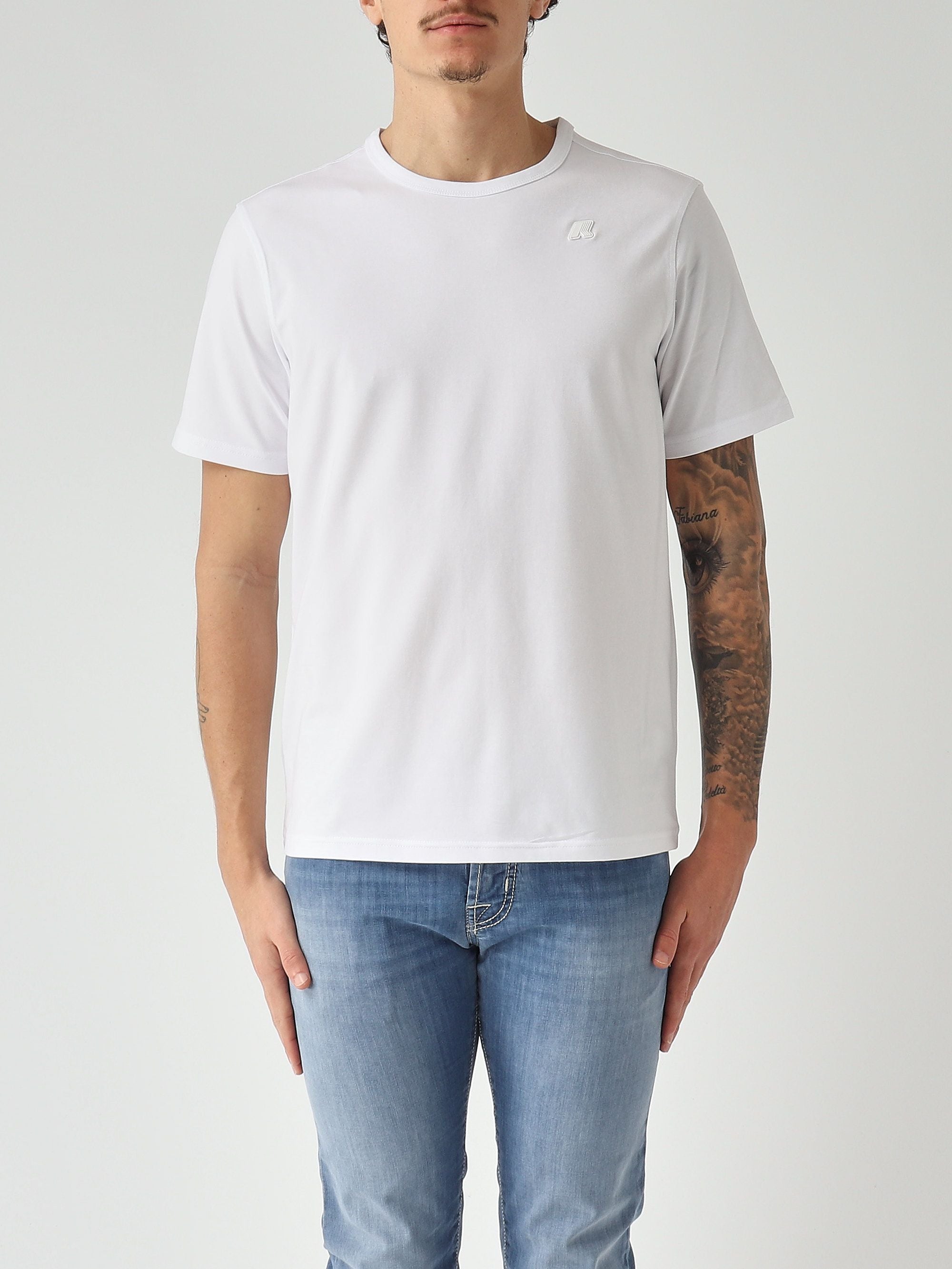 K-Way T-shirt uomo Adame Light in cotone stretch