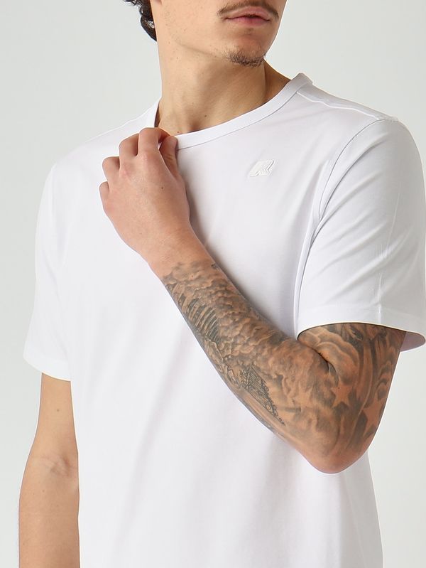 K-Way T-shirt uomo Adame Light in cotone stretch