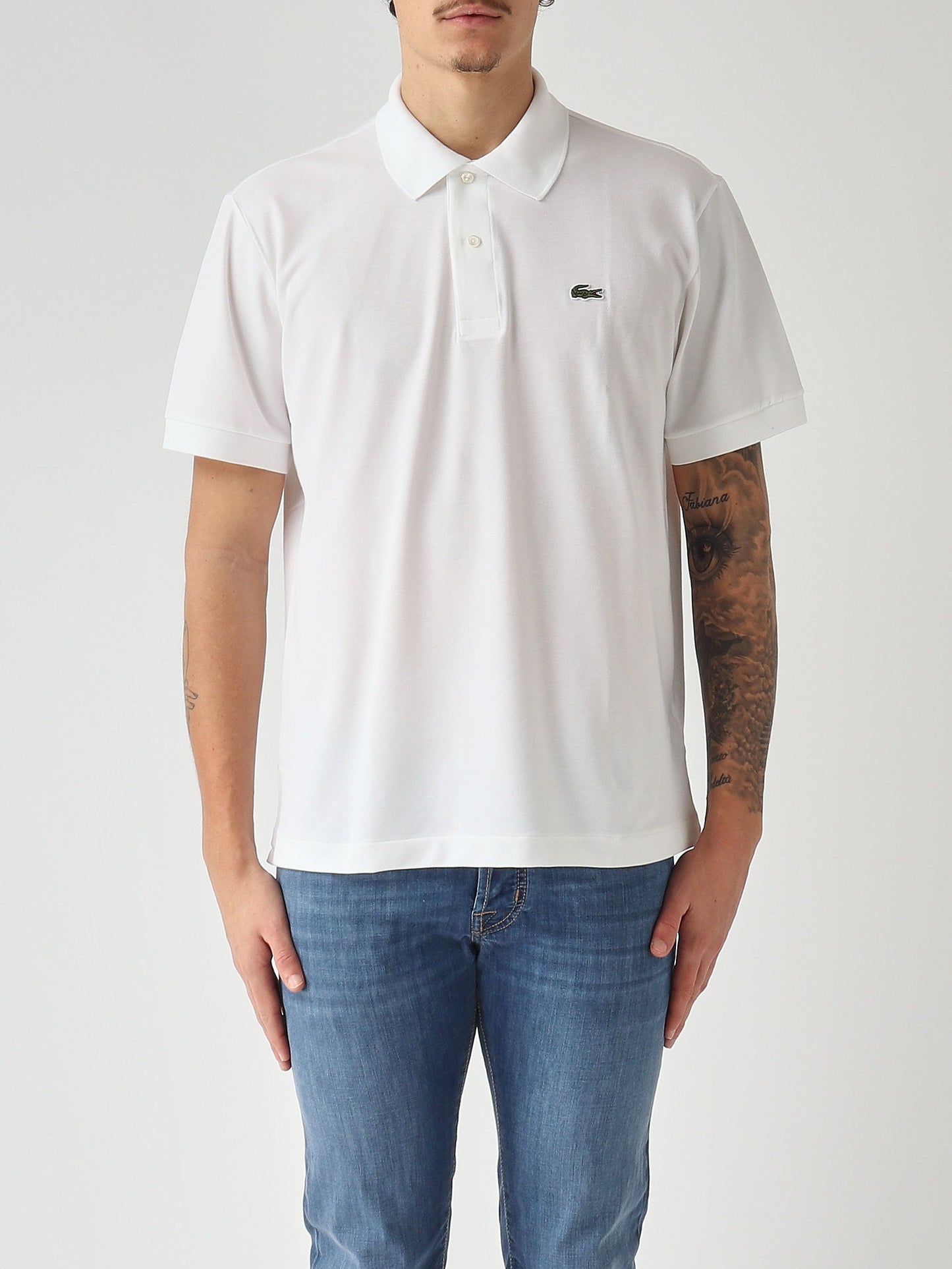 Lacoste Polo uomo L.12.12 in cotone organico stretch ultra leggero