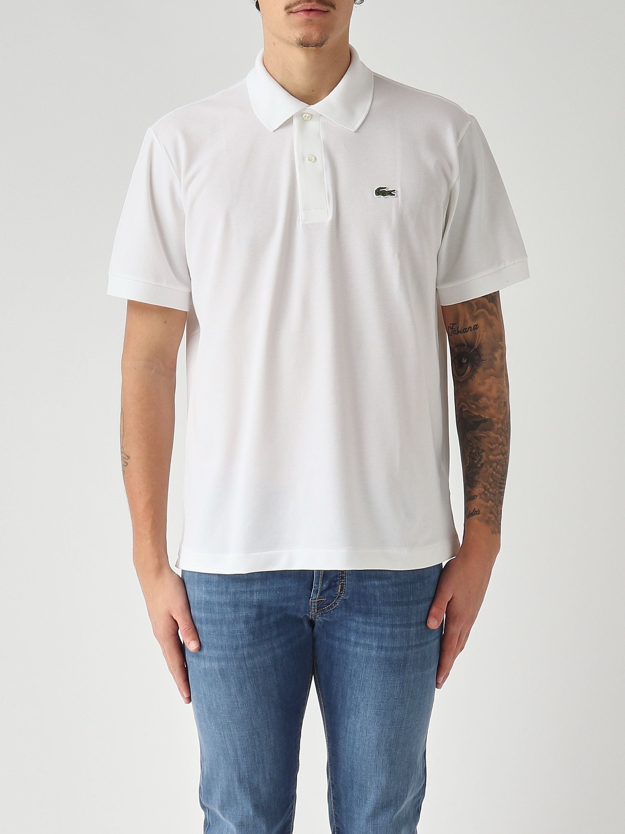 Lacoste Polo uomo L.12.12 in cotone organico stretch ultra leggero