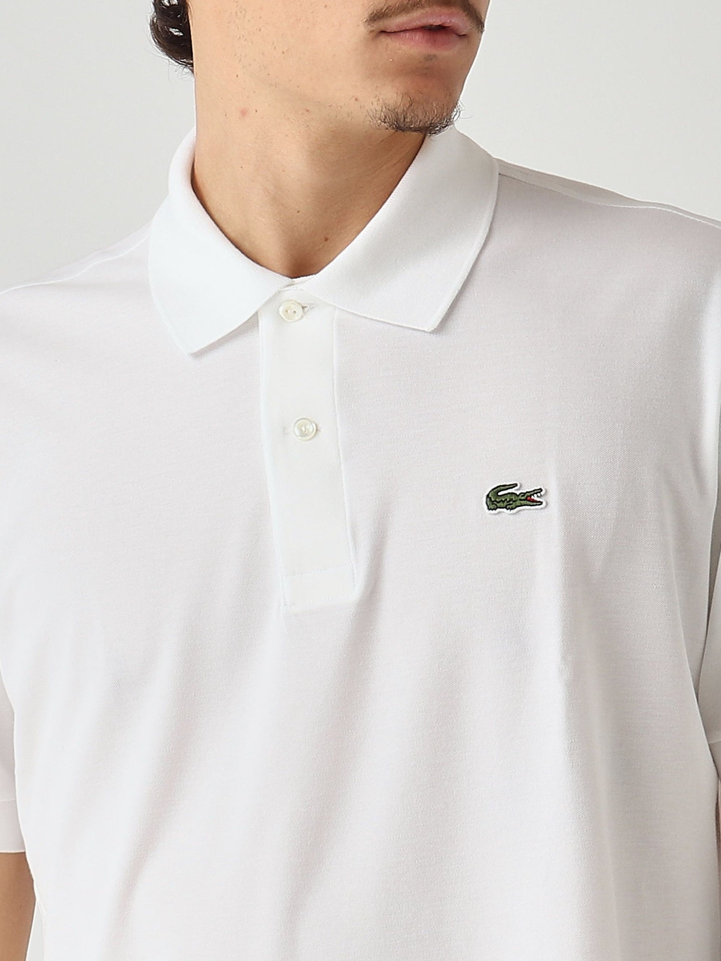 Lacoste Polo uomo L.12.12 in cotone organico stretch ultra leggero