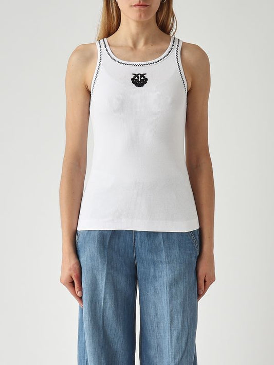 Pinko Canotta donna in cotone stretch